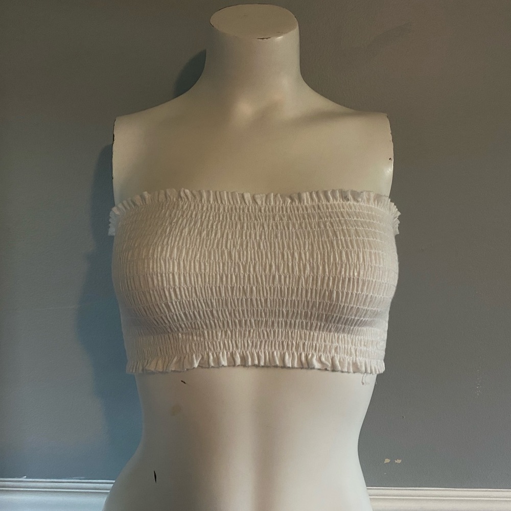 White tube top